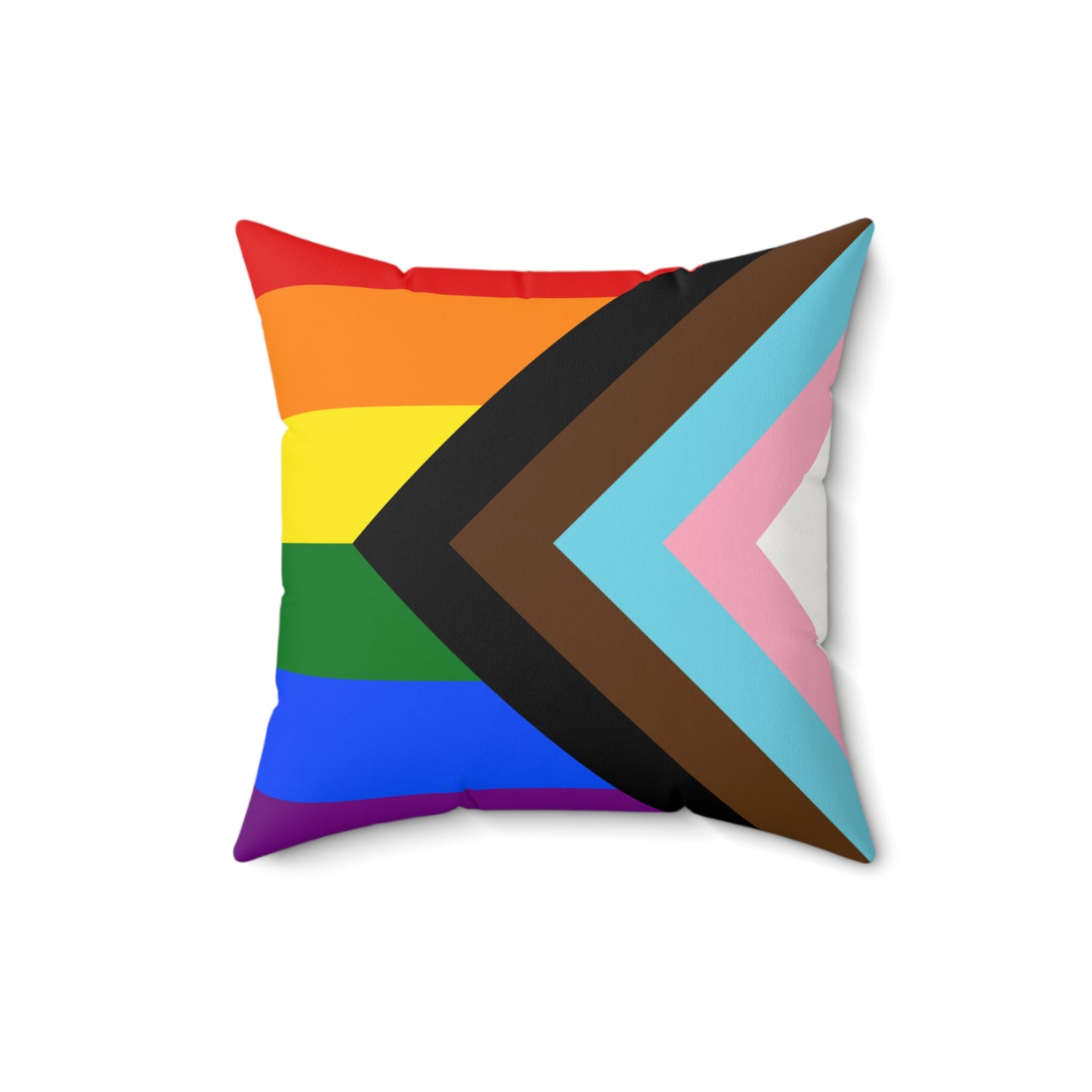 Progressive Pride - Faux Suede Pillow (Indoor)