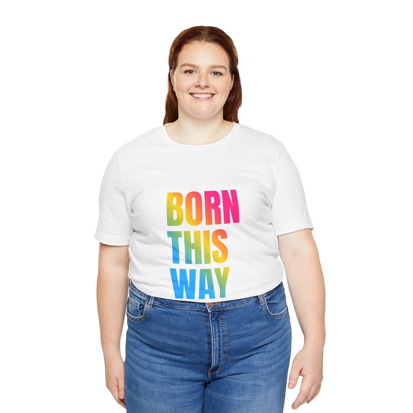 Born This Way - Pansexual Unisex Jersey T-Shirt