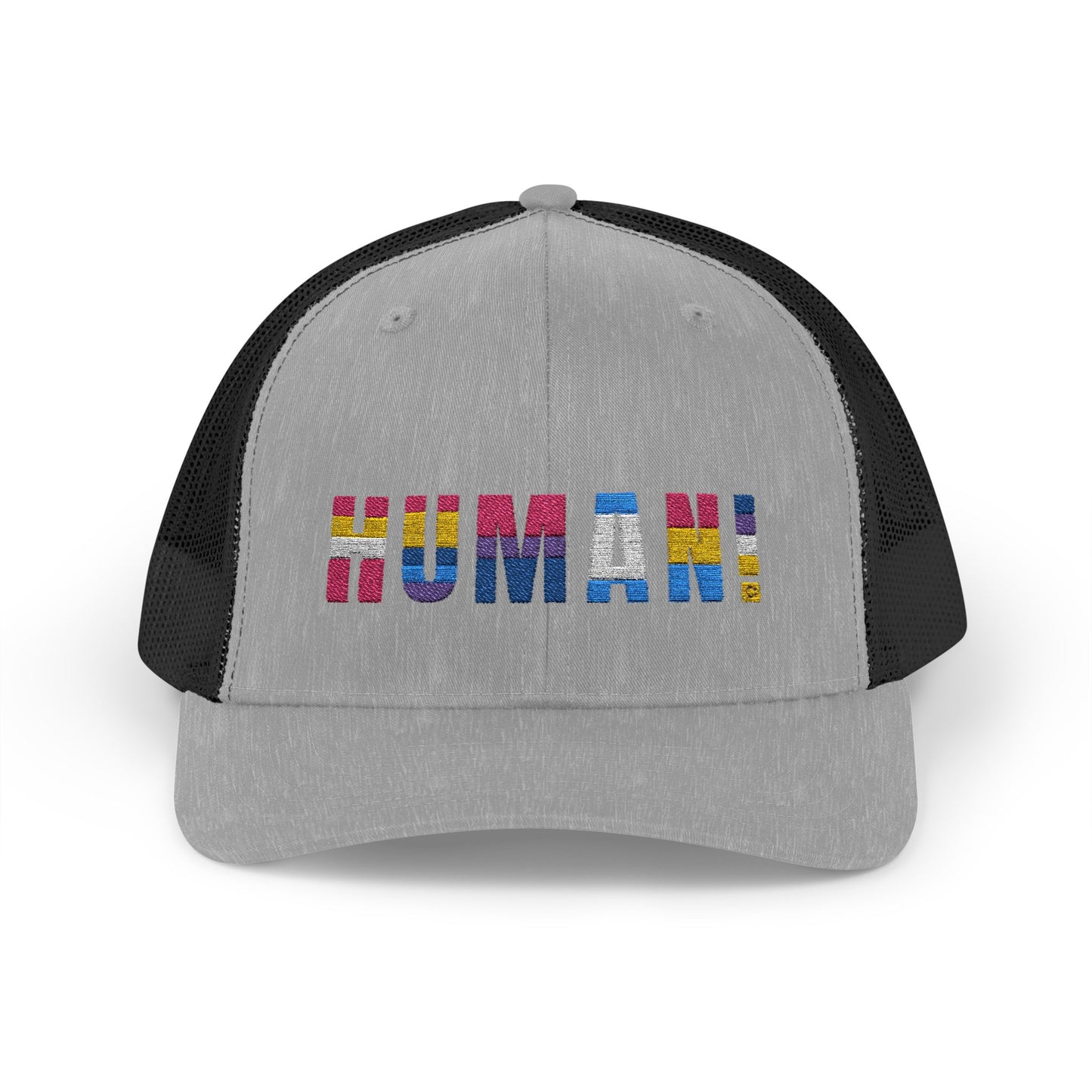 HUMAN - Snapback Trucker Hat (Embroidered)