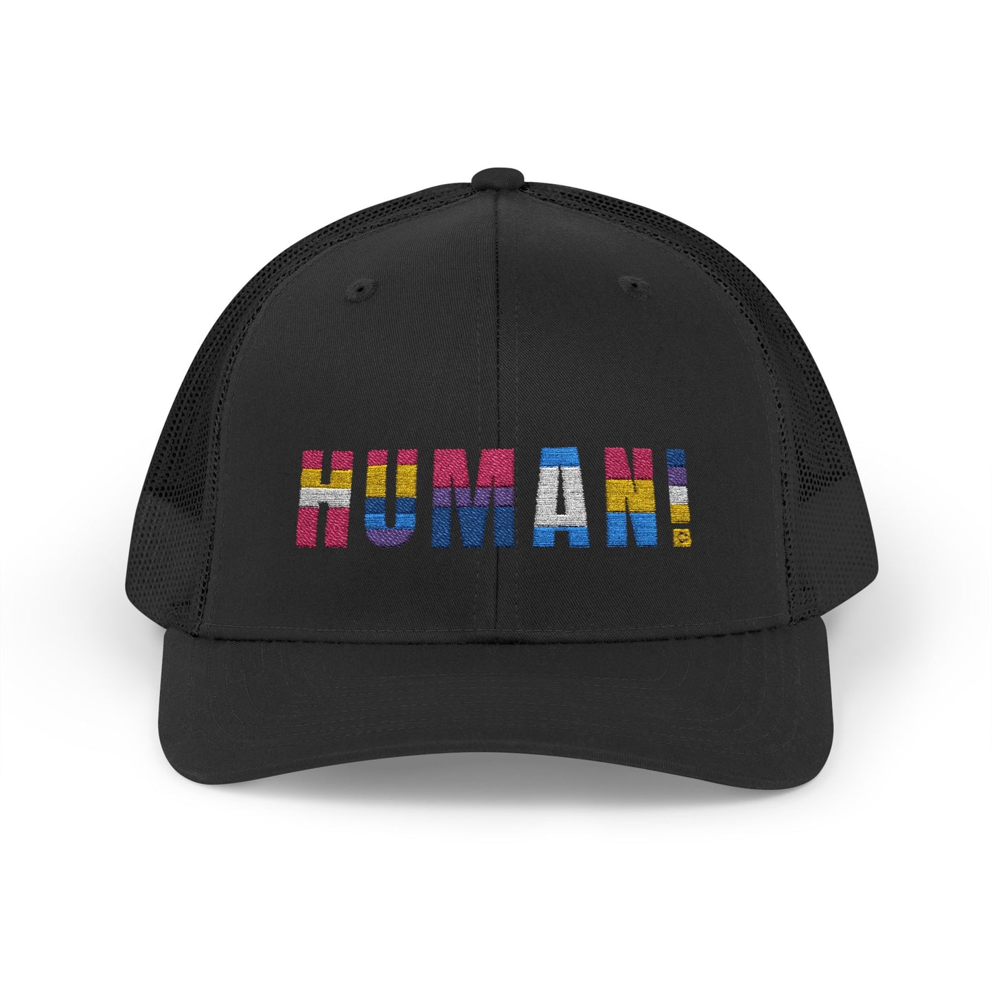 HUMAN - Snapback Trucker Hat (Embroidered)