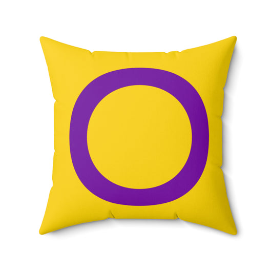 Intersex - Faux Suede Pillow (Indoor)
