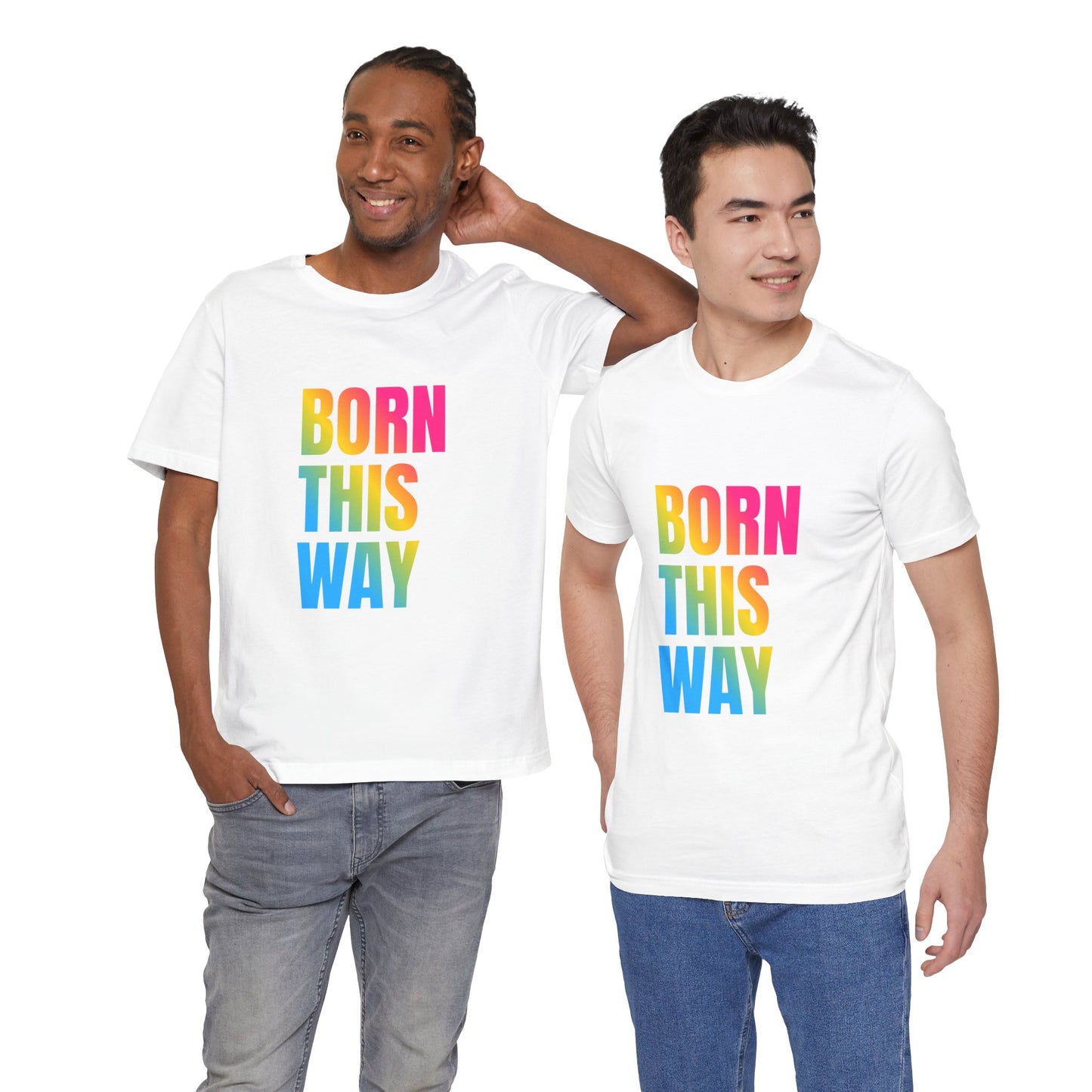 Born This Way - Pansexual Unisex Jersey T-Shirt