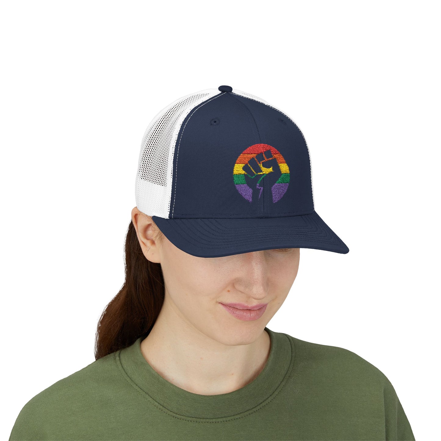 Resist Oppression - Snapback Trucker Hat (Embroidered)