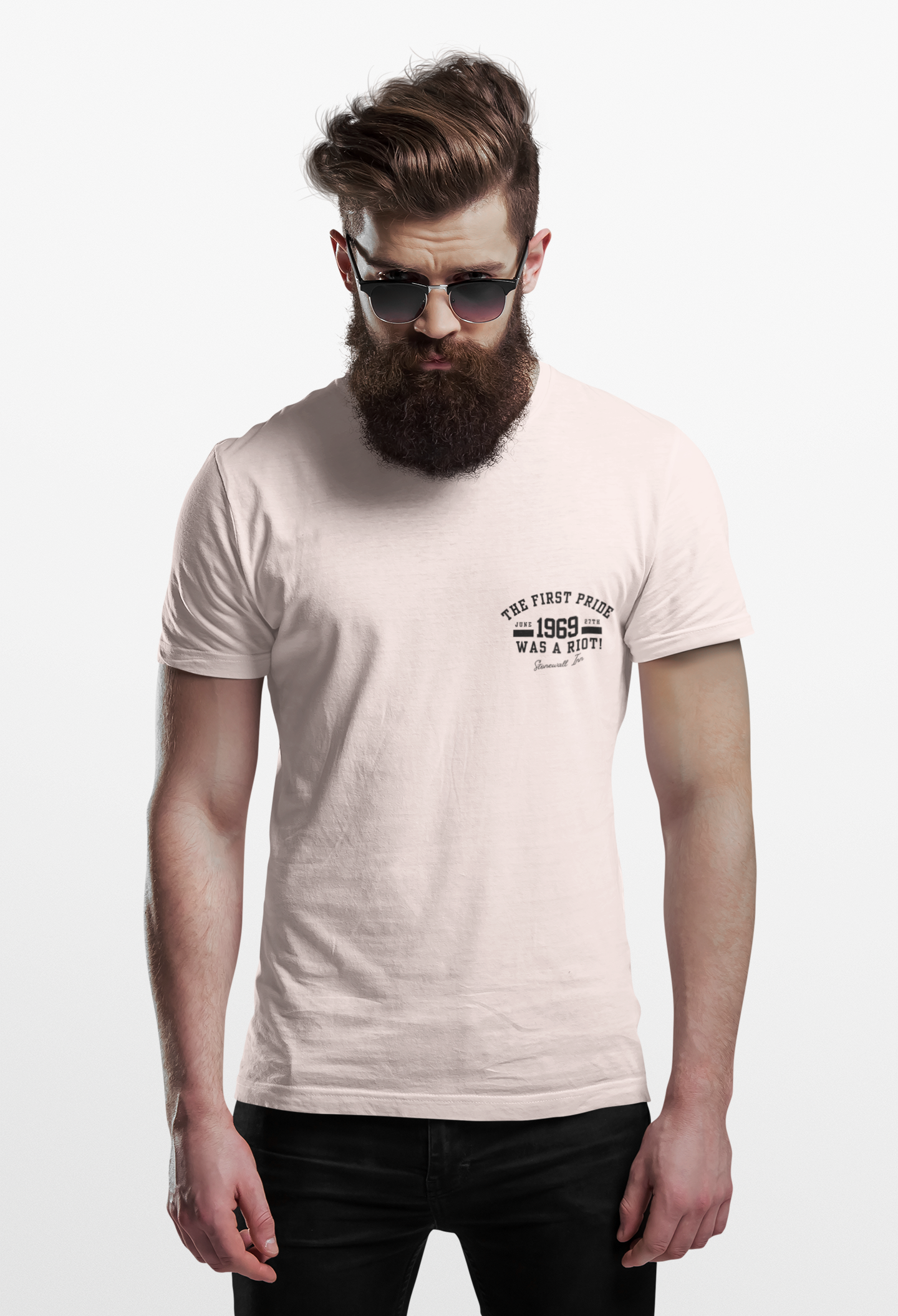 The First Pride Was A Riot *Collegial* - T-Shirt