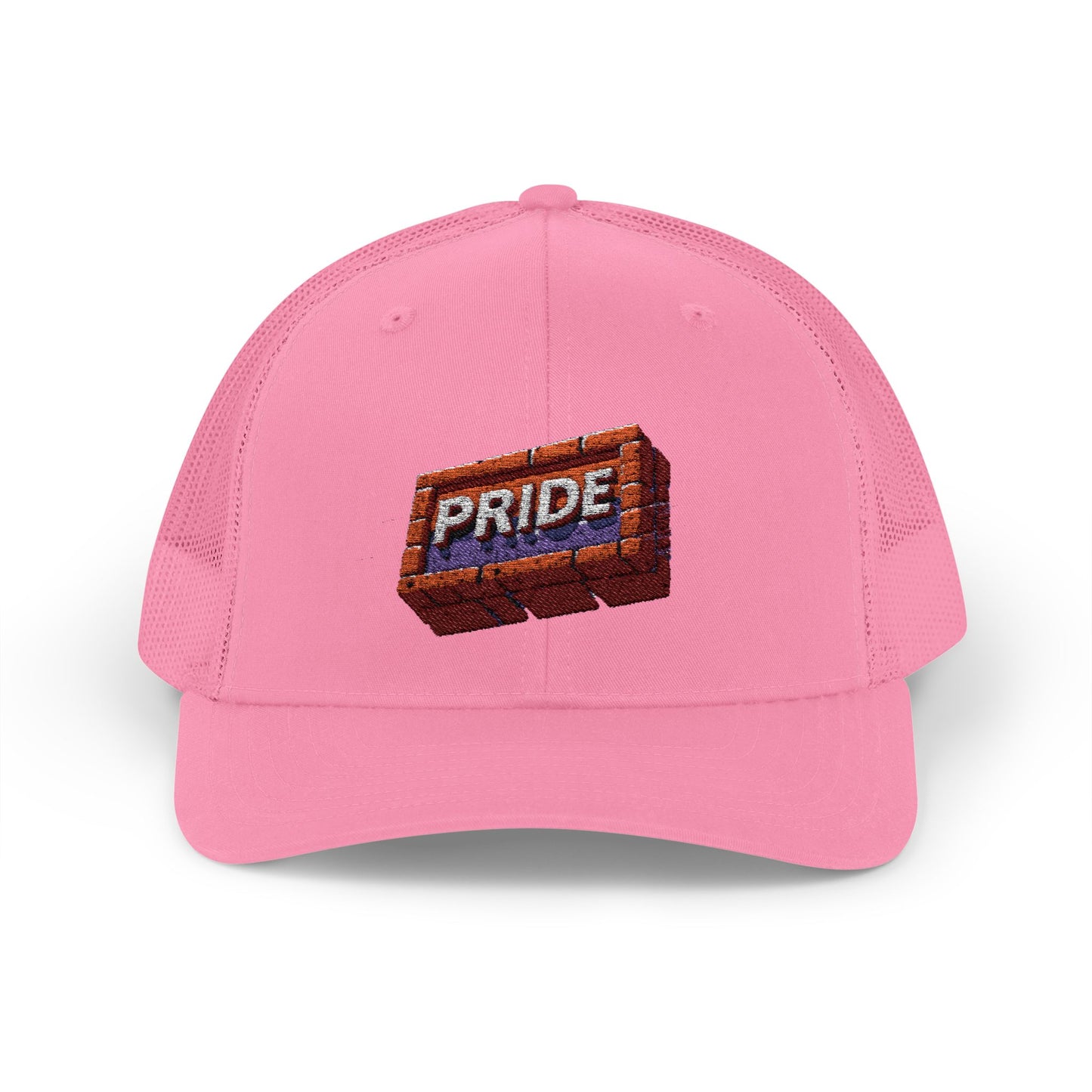 First Pride *Brick* - Snapback Trucker Hat (Embroidered)