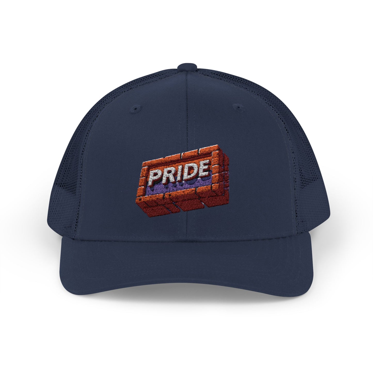 First Pride *Brick* - Snapback Trucker Hat (Embroidered)
