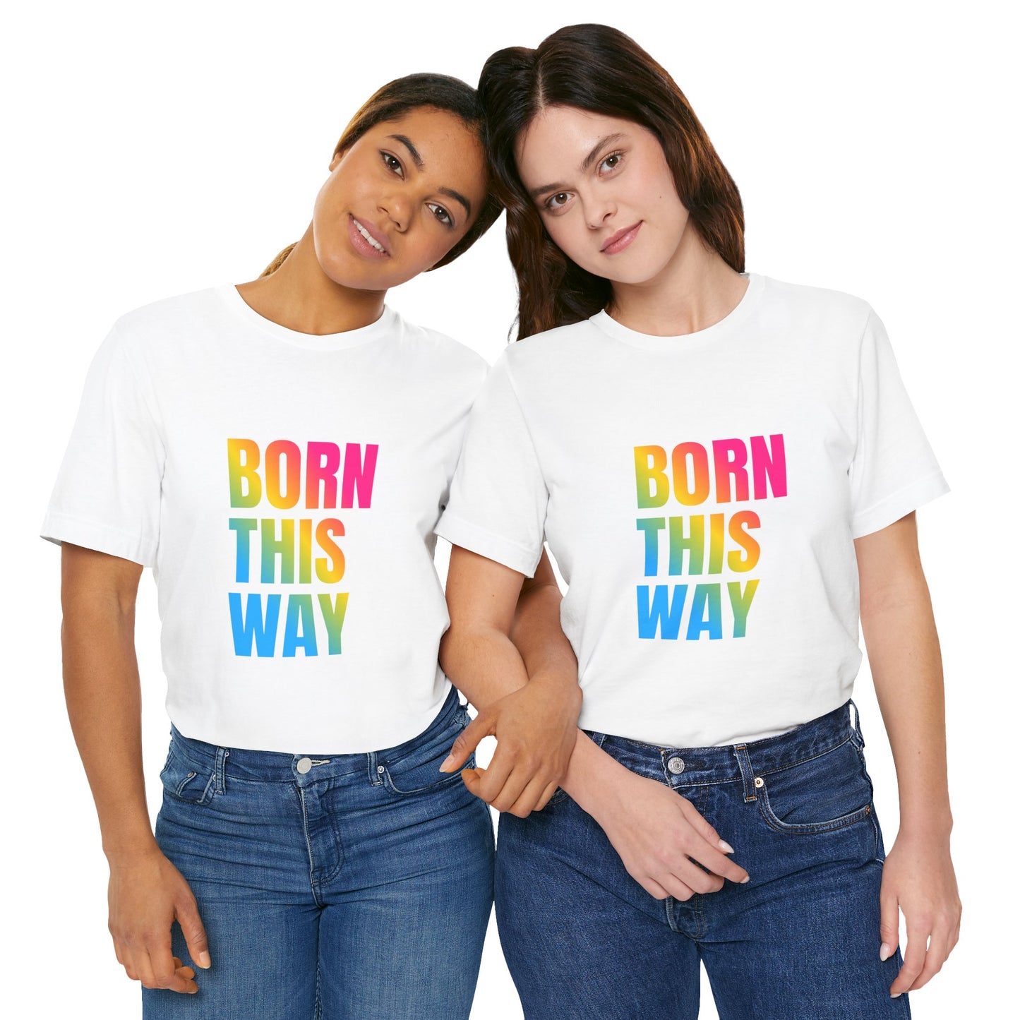 Born This Way - Pansexual Unisex Jersey T-Shirt