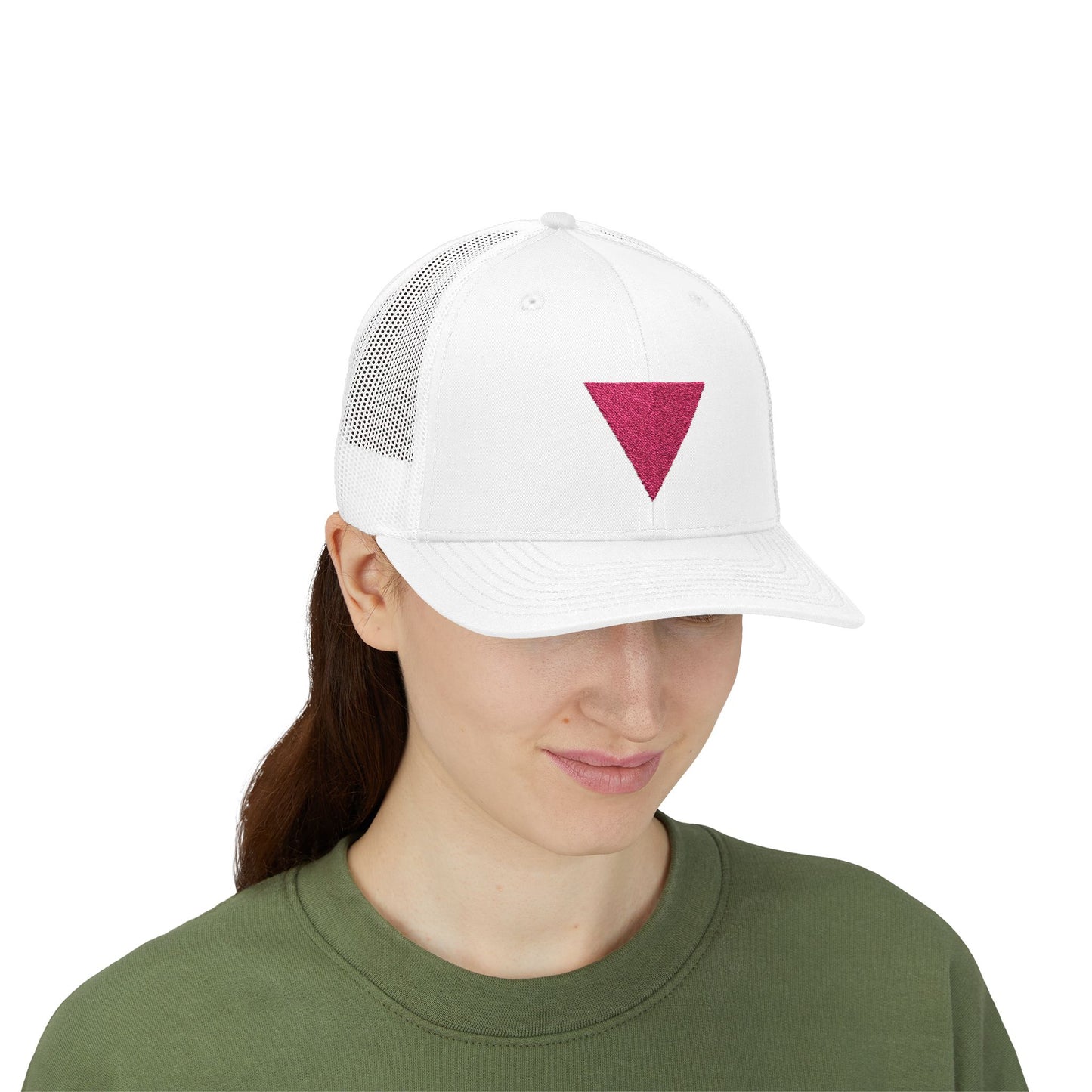 Pink Triangle *Tribute* - Snapback Trucker Hat (Embroidered)