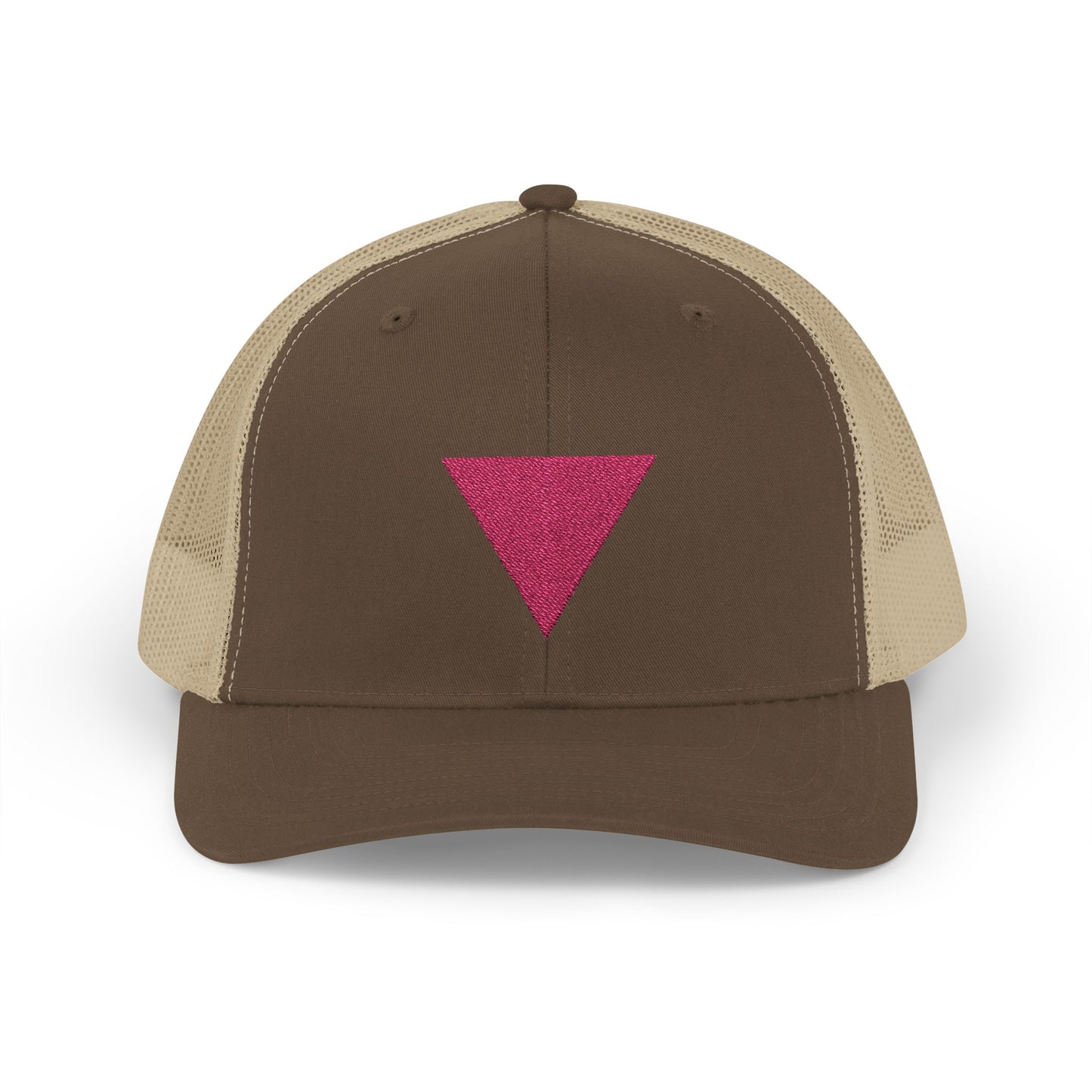 Pink Triangle *Tribute* - Snapback Trucker Hat (Embroidered)