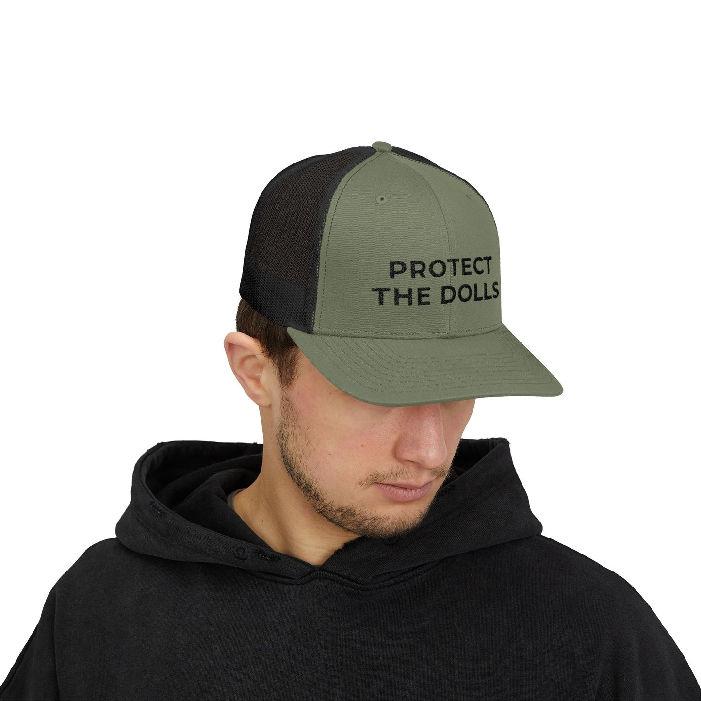 Protect The Dolls - Snapback Trucker Hat (Embroidered)
