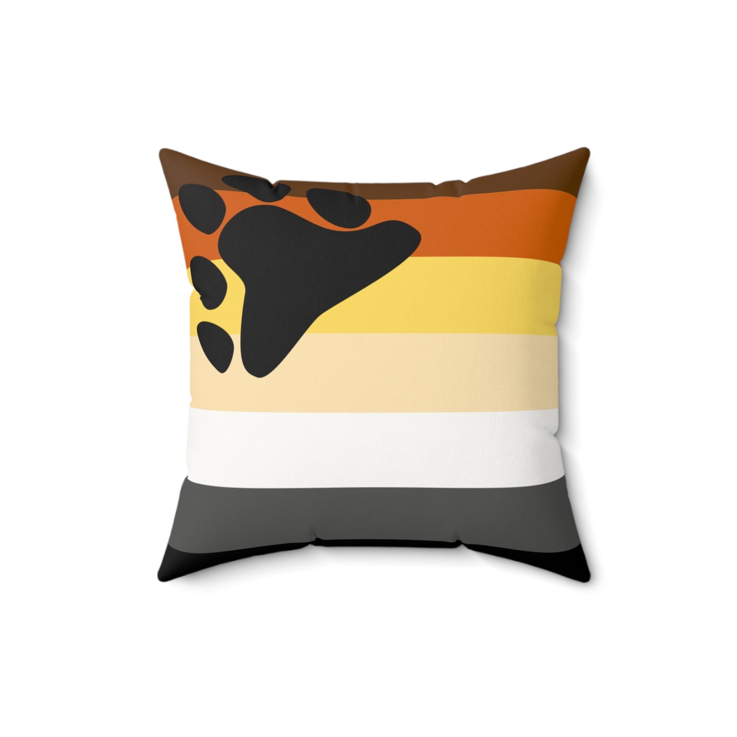 Bear - Faux Suede Pillow (Indoor)