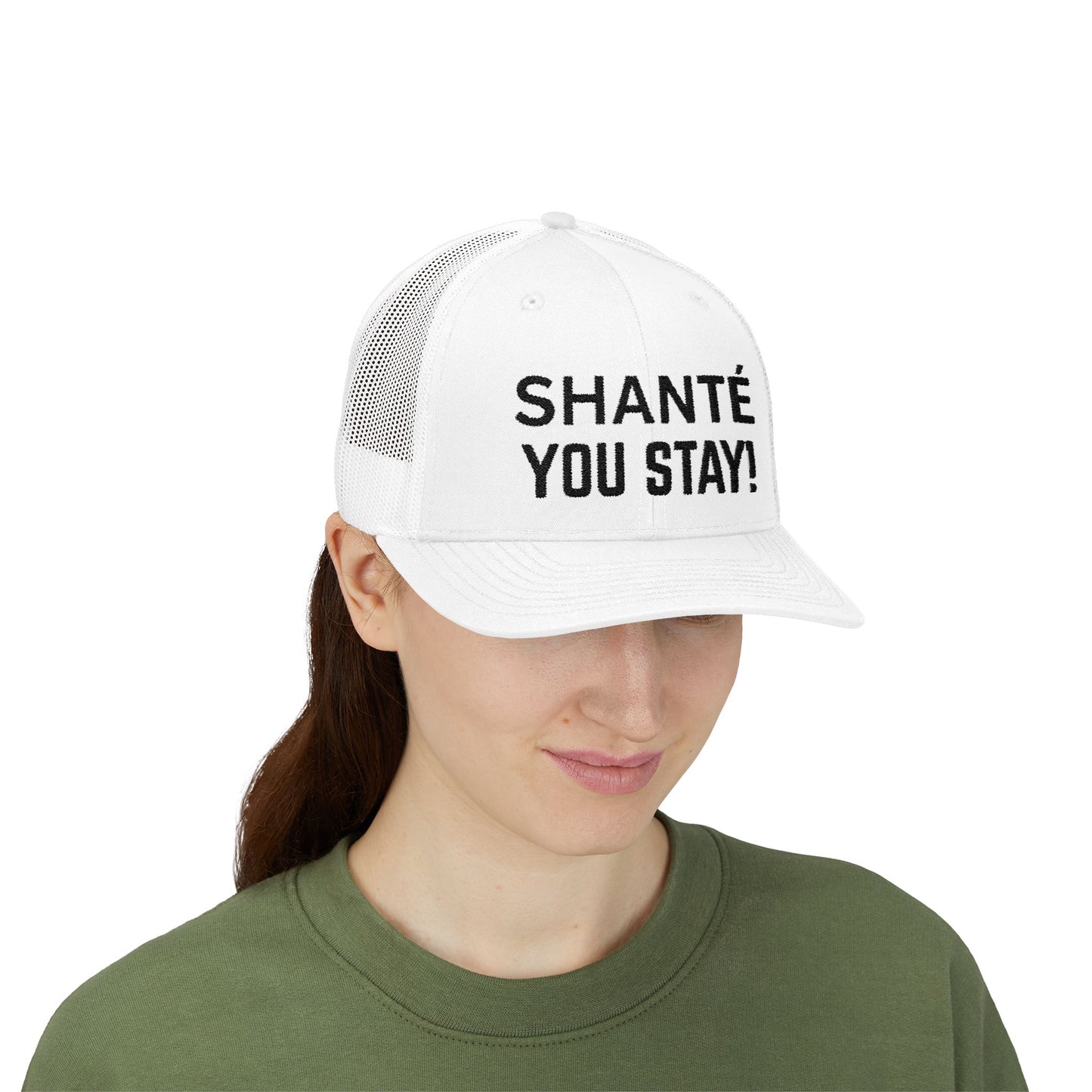 Shante - Snapback Trucker Hat (Embroidered)