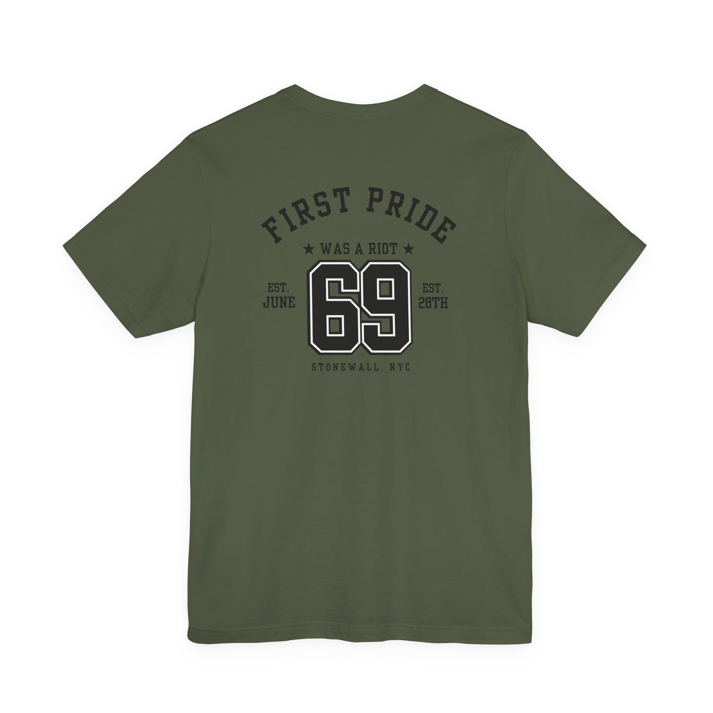 The First Pride Was A Riot *Collegial* - T-Shirt