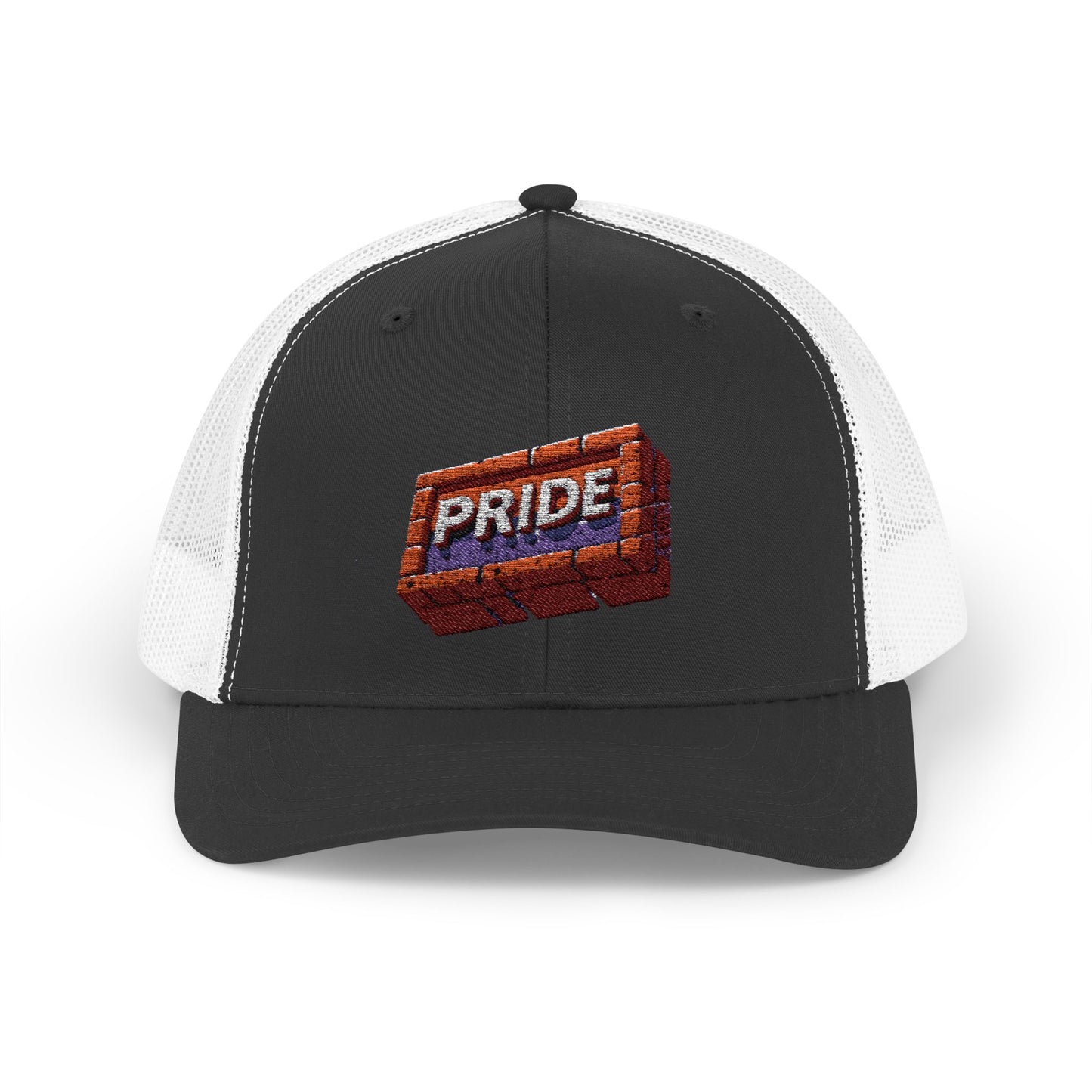 First Pride *Brick* - Snapback Trucker Hat (Embroidered)