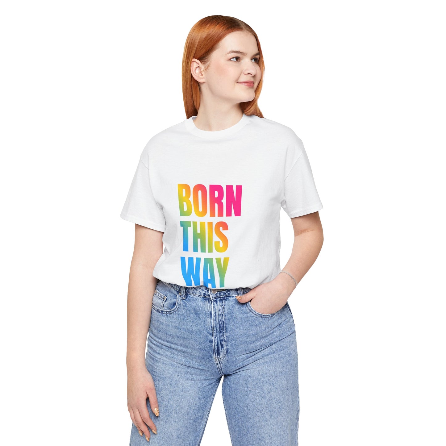 Born This Way - Pansexual Unisex Jersey T-Shirt