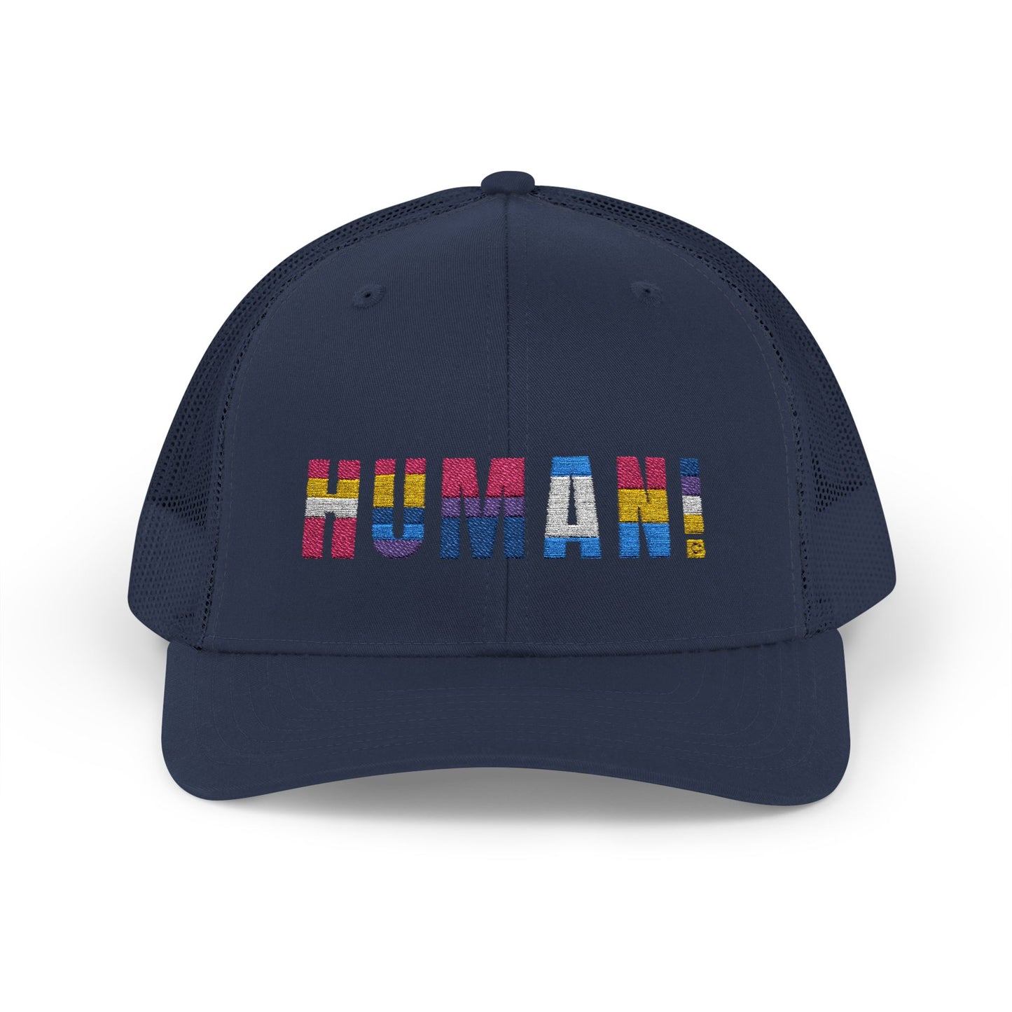 HUMAN - Snapback Trucker Hat (Embroidered)