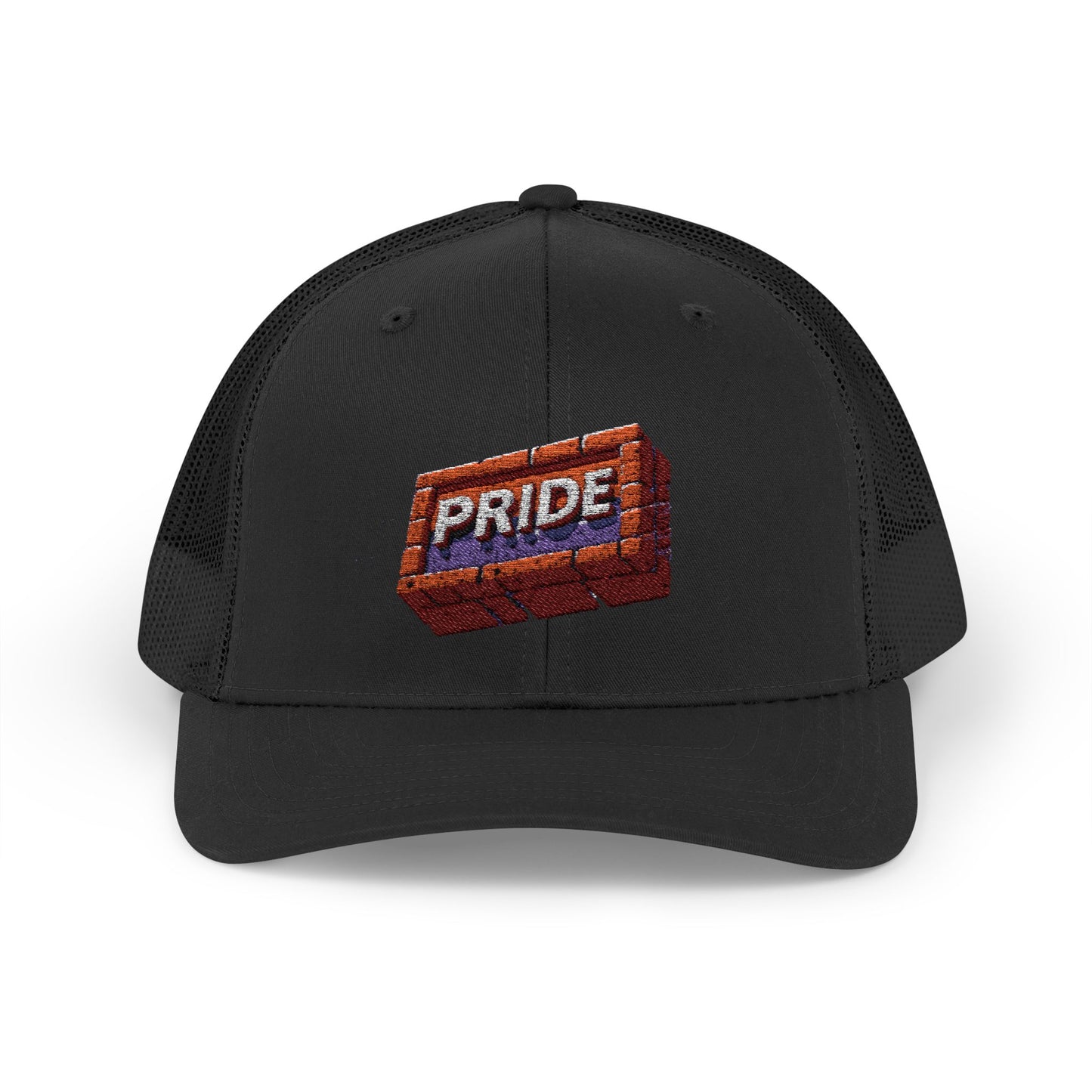 First Pride *Brick* - Snapback Trucker Hat (Embroidered)