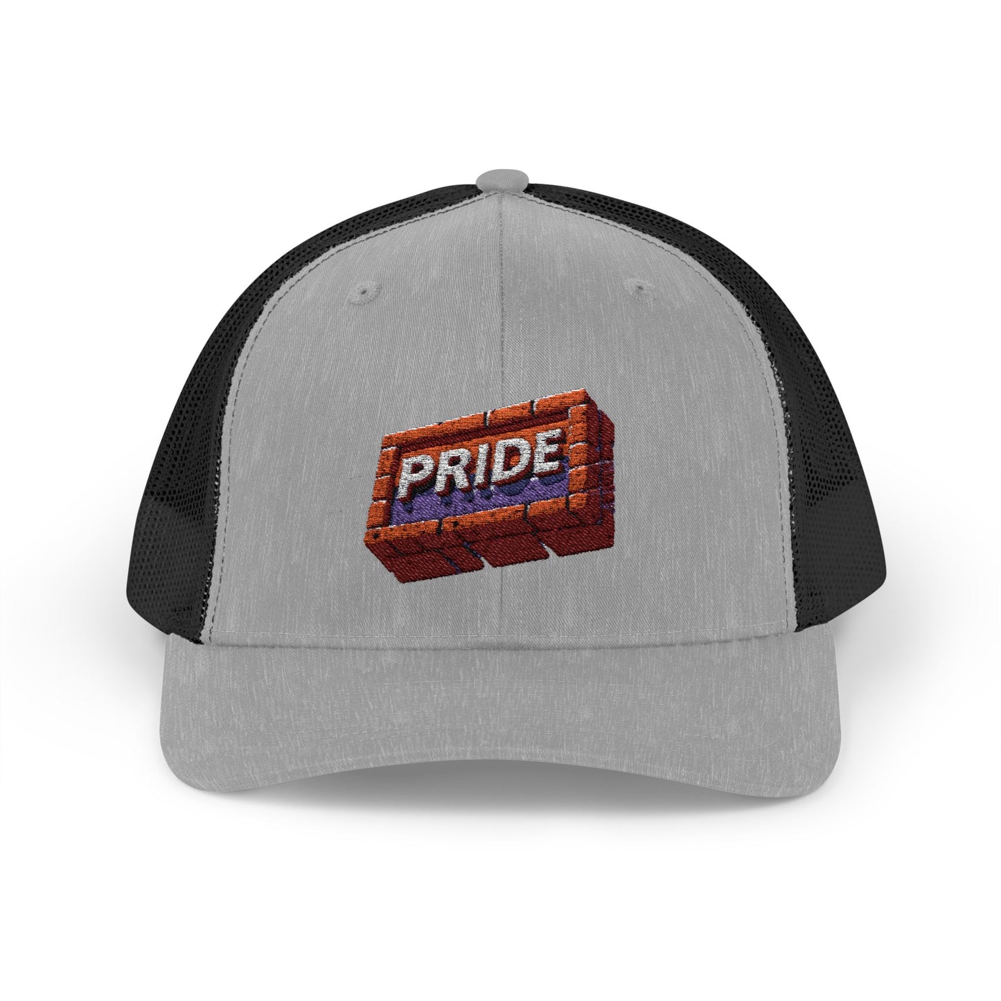 First Pride *Brick* - Snapback Trucker Hat (Embroidered)