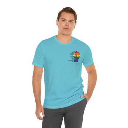 The First Pride Was A Riot *Resistant Heart* - T-Shirt