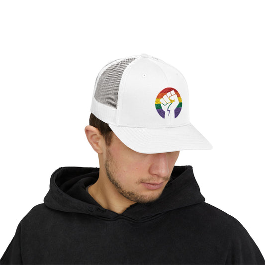 Resist Oppression - Snapback Trucker Hat (Embroidered)