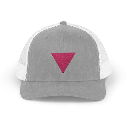 Pink Triangle *Tribute* - Snapback Trucker Hat (Embroidered)