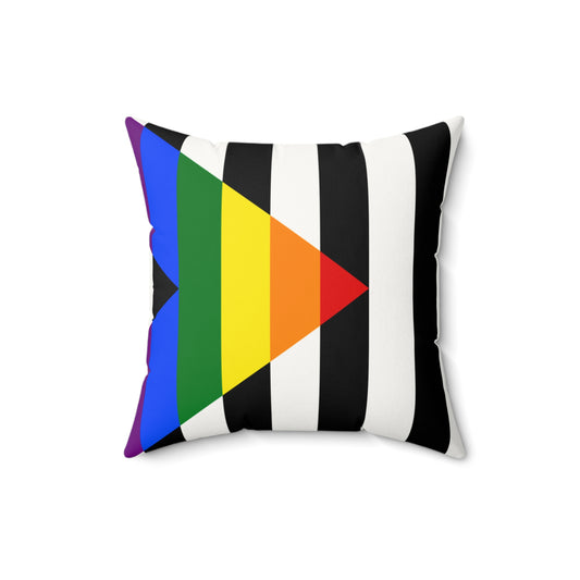 Ally (Straight Allies) - Faux Suede Pillow (Indoor)