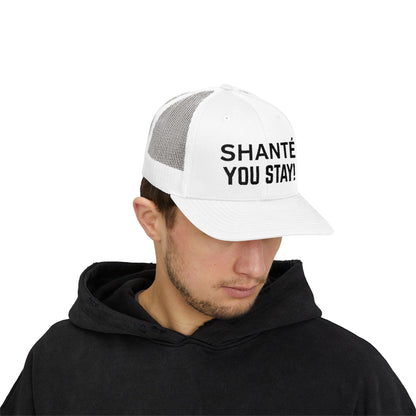 Shante - Snapback Trucker Hat (Embroidered)