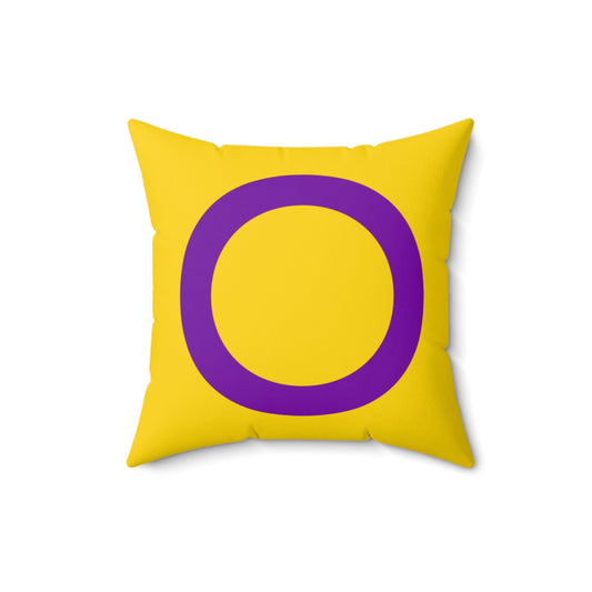 Intersex - Faux Suede Pillow (Indoor)