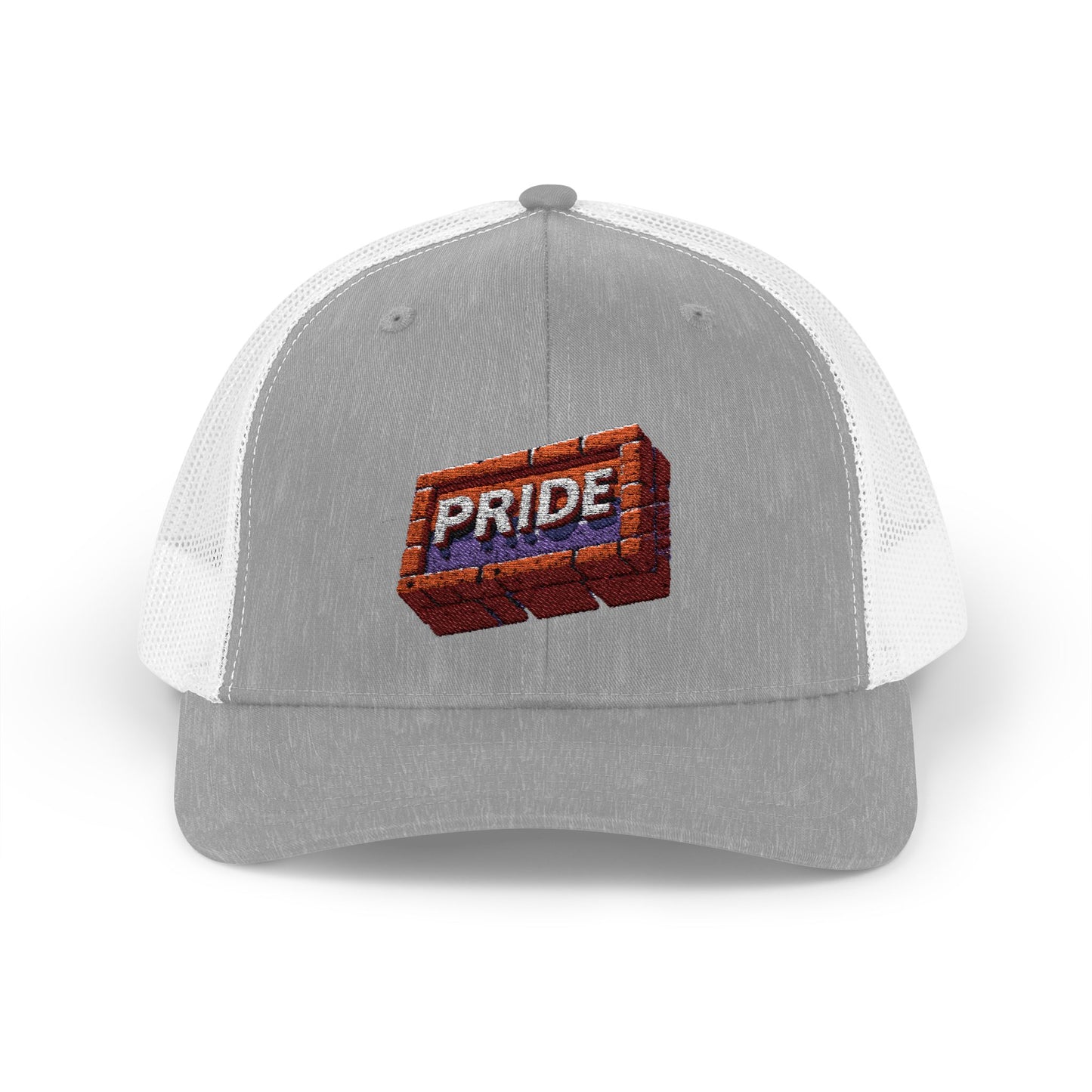 First Pride *Brick* - Snapback Trucker Hat (Embroidered)