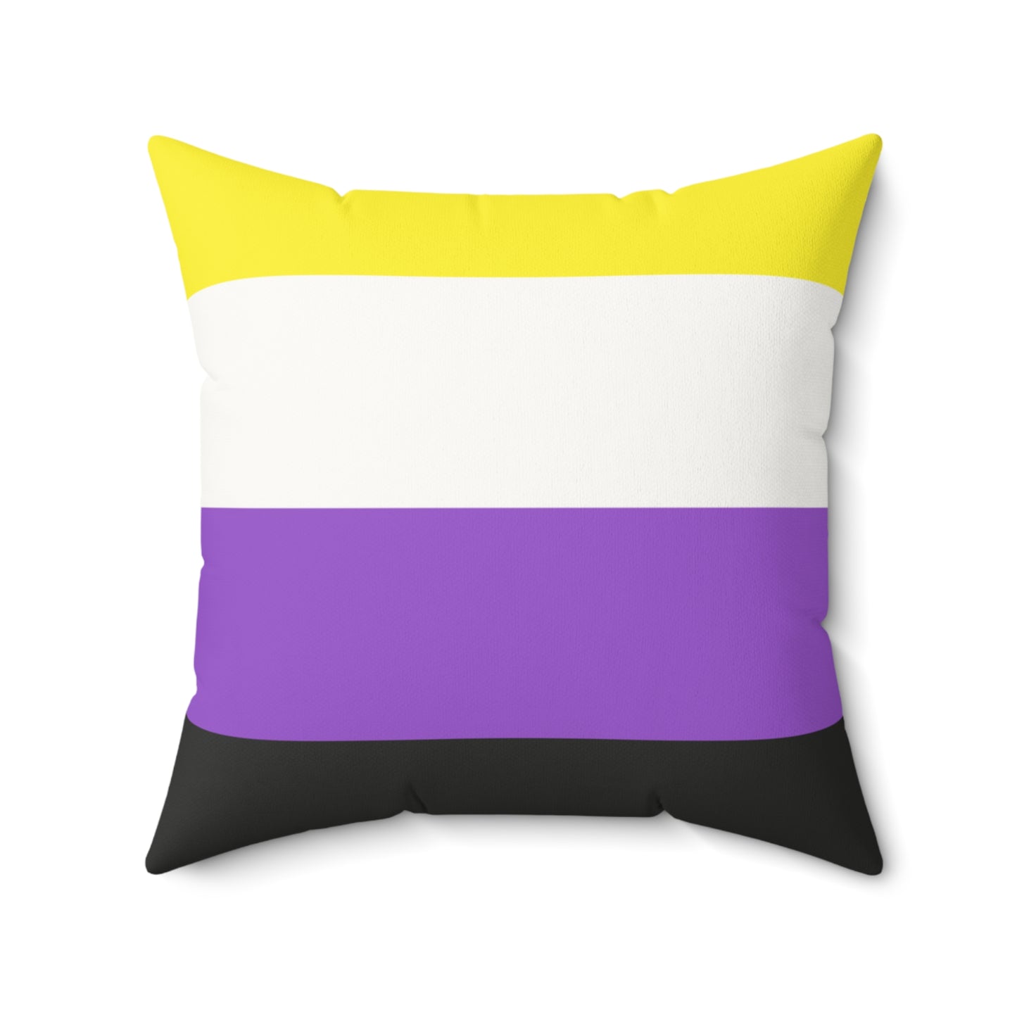 Non-Binary - Faux Suede Pillow (Indoor)