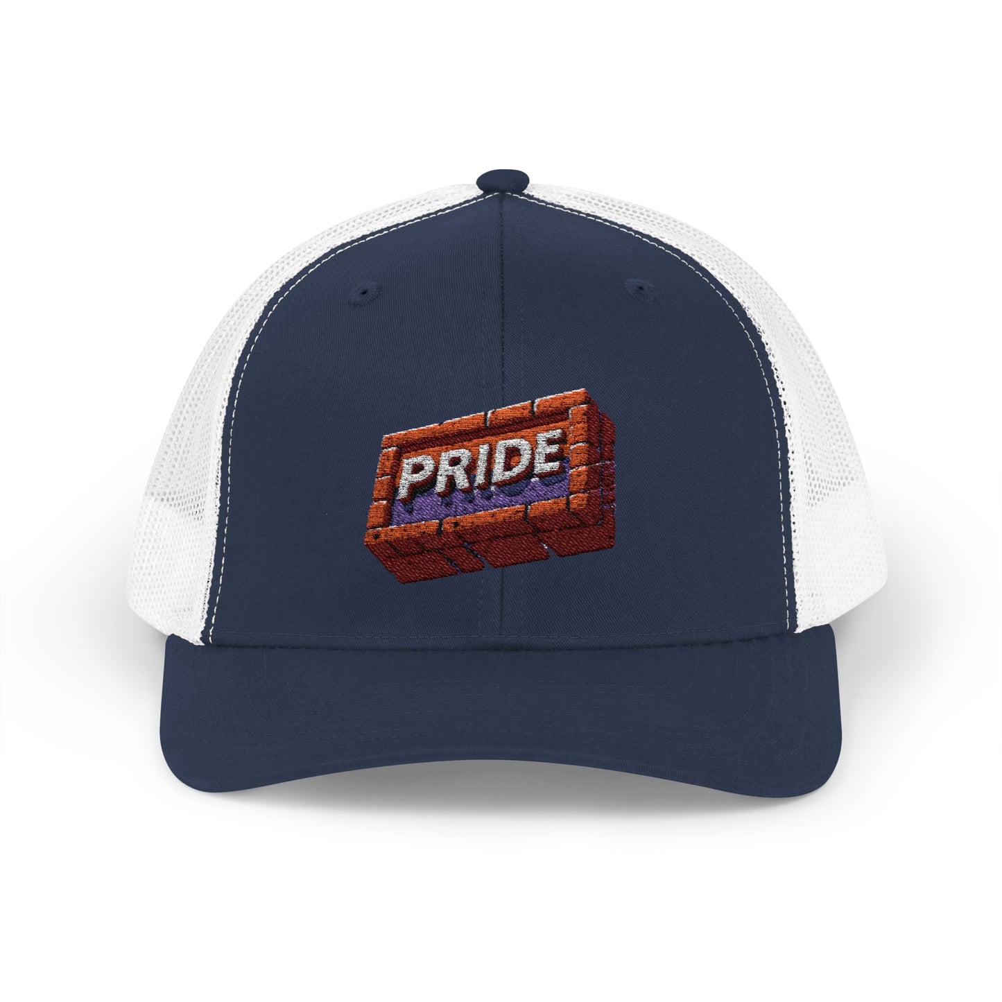First Pride *Brick* - Snapback Trucker Hat (Embroidered)