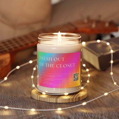 Fresh Out of the Closet - Soy Candle