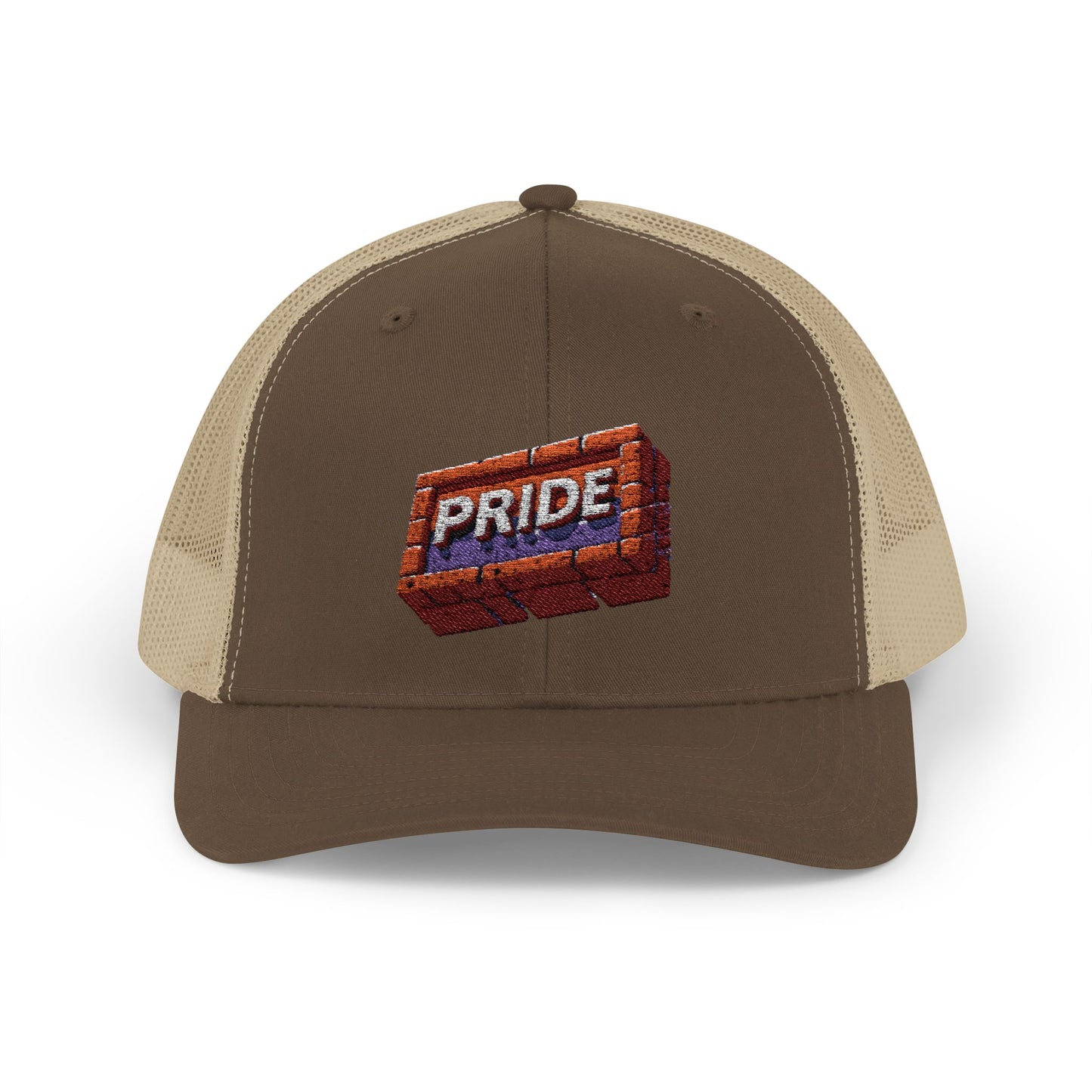 First Pride *Brick* - Snapback Trucker Hat (Embroidered)