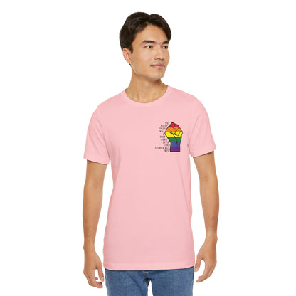 The First Pride Was A Riot *Resistant Heart* - T-Shirt