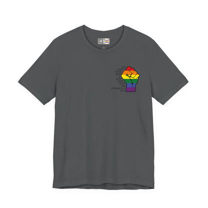 The First Pride Was A Riot *Resistant Heart* - T-Shirt