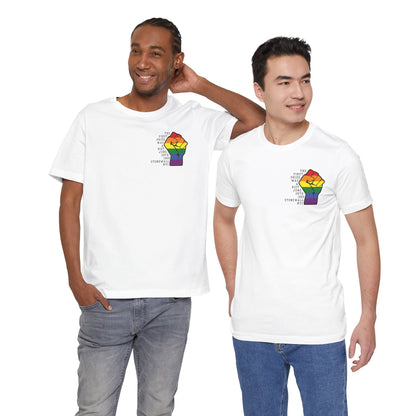 The First Pride Was A Riot *Resistant Heart* - T-Shirt