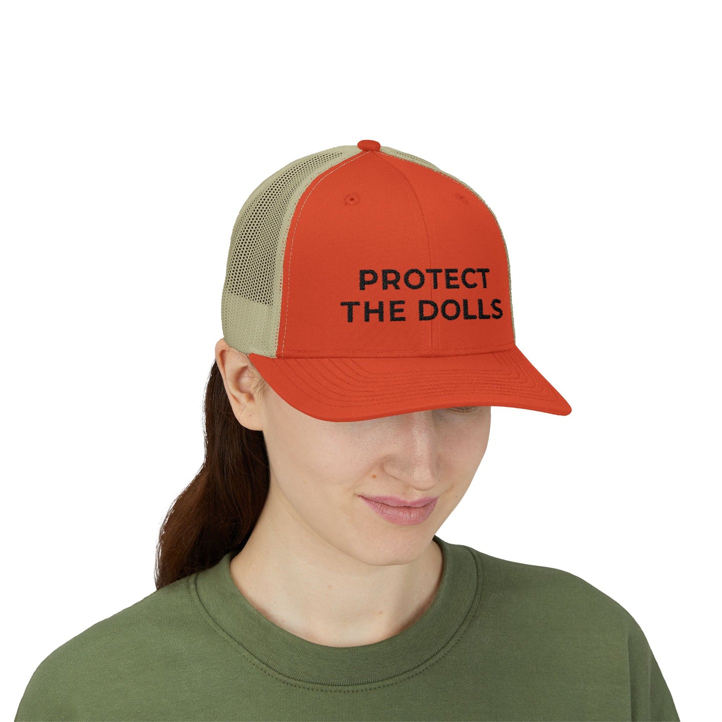 Protect The Dolls - Snapback Trucker Hat (Embroidered)