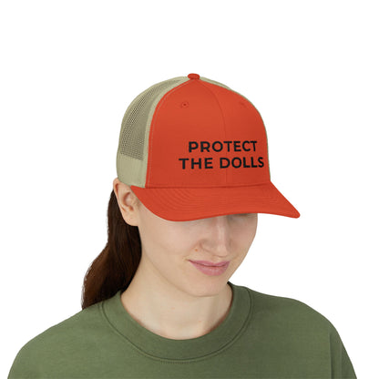 Protect The Dolls - Snapback Trucker Hat (Embroidered)