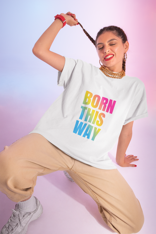 Born This Way - Pansexual Unisex Jersey T-Shirt