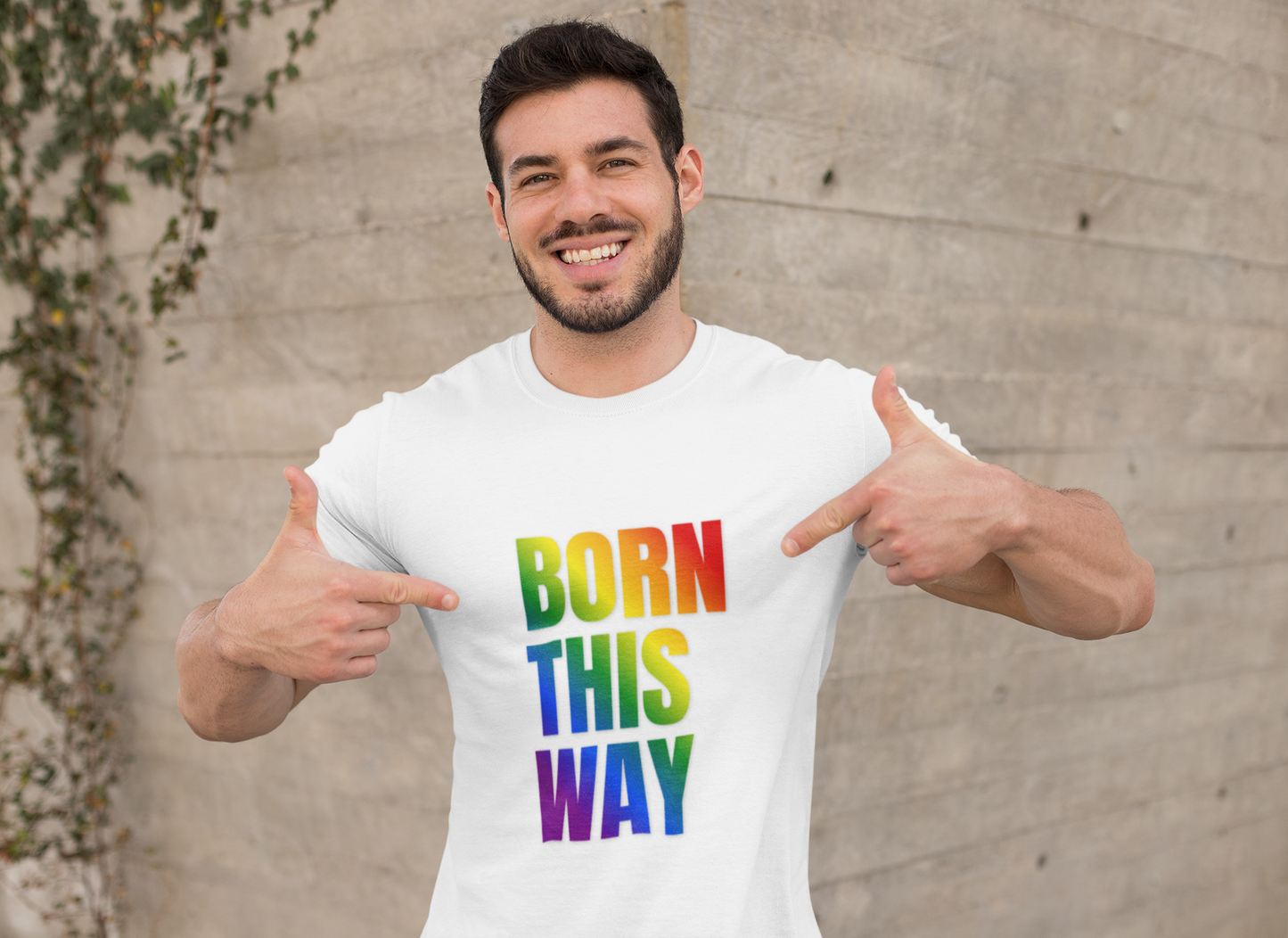 Born This Way - Gay Pride Unisex Jersey T-Shirt