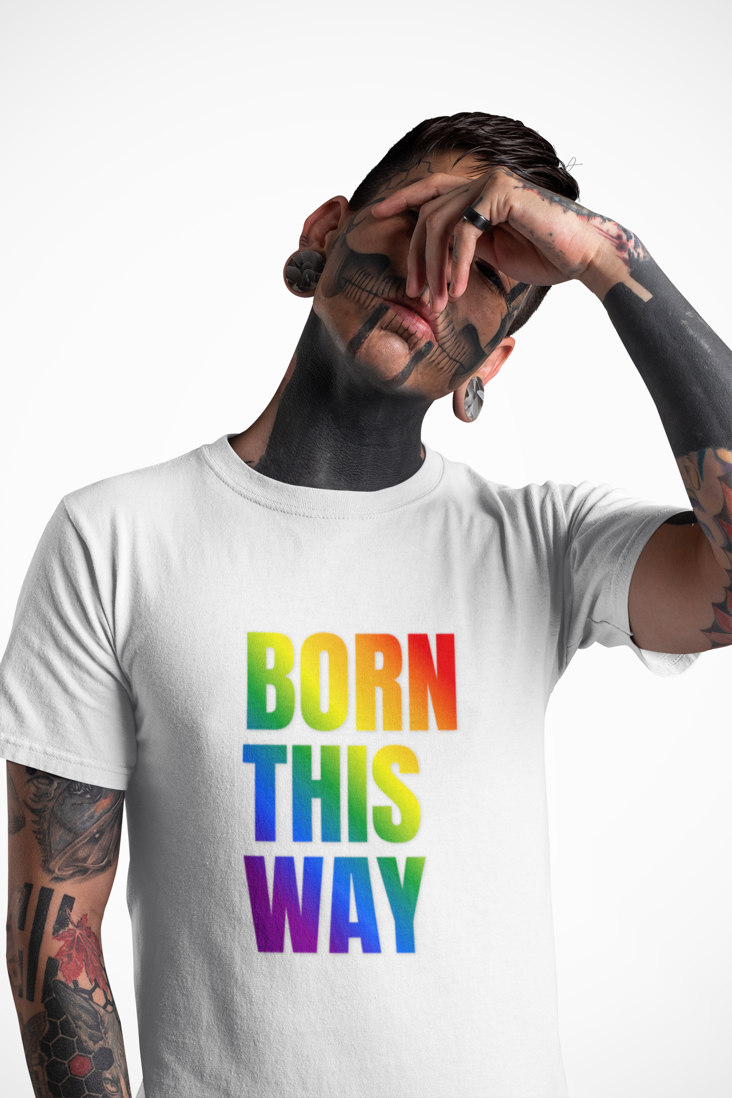 Born This Way - Gay Pride Unisex Jersey T-Shirt