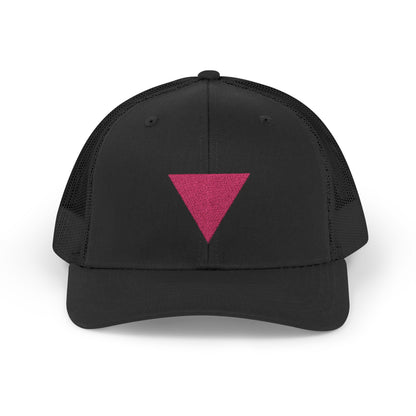 Pink Triangle *Tribute* - Snapback Trucker Hat (Embroidered)