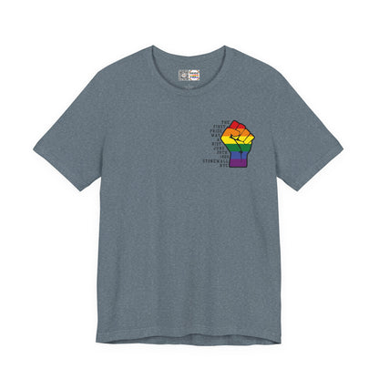 The First Pride Was A Riot *Resistant Heart* - T-Shirt