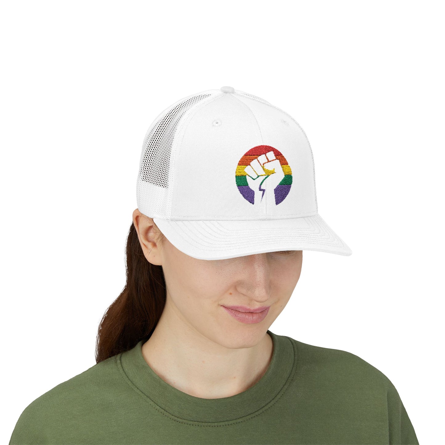 Resist Oppression - Snapback Trucker Hat (Embroidered)