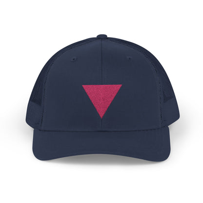 Pink Triangle *Tribute* - Snapback Trucker Hat (Embroidered)