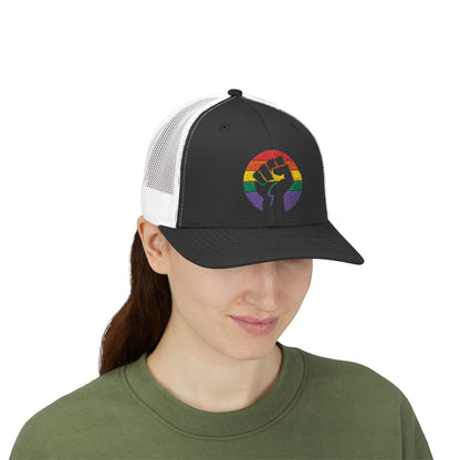 Resist Oppression - Snapback Trucker Hat (Embroidered)