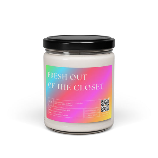 Fresh Out of the Closet - Soy Candle
