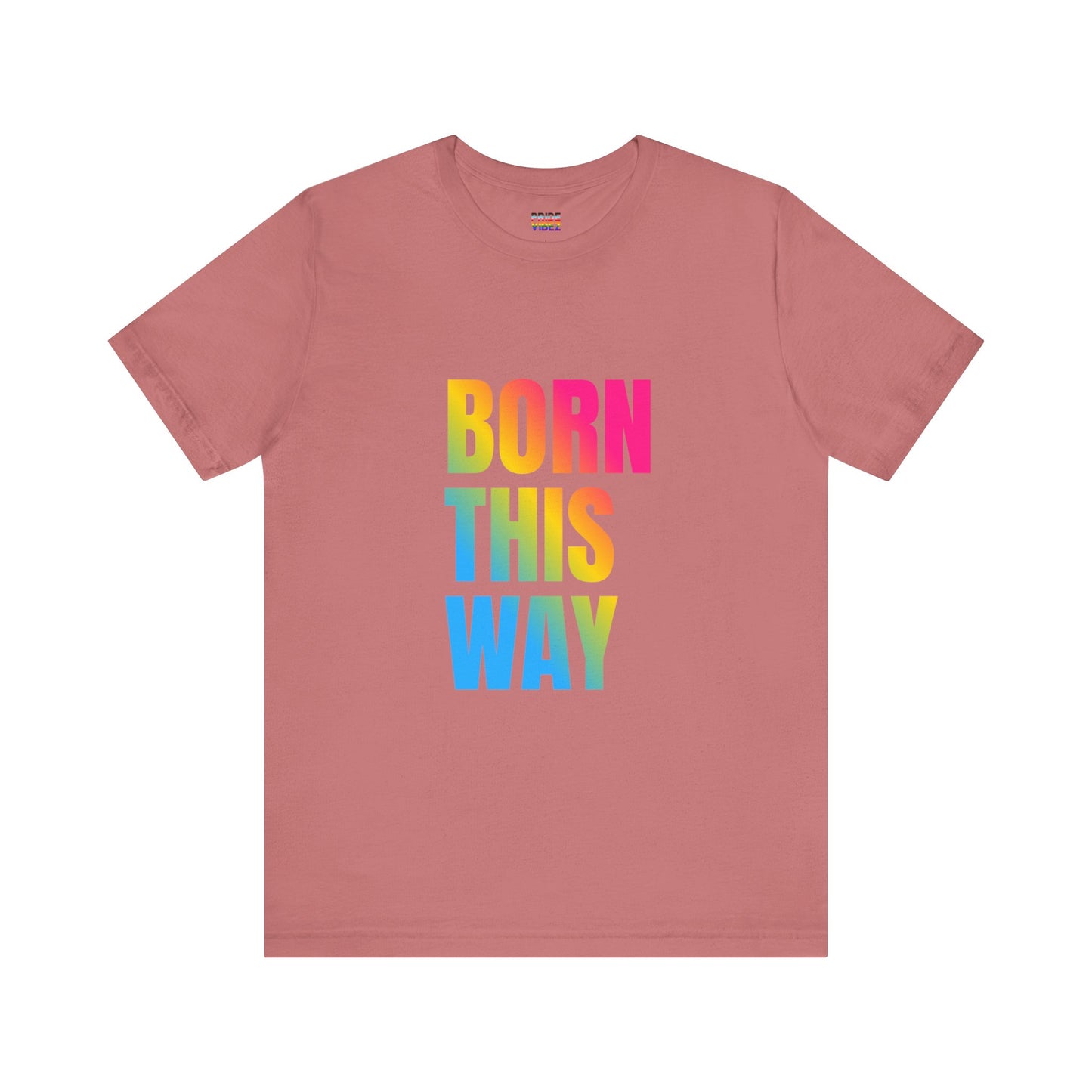 Born This Way - Pansexual Unisex Jersey T-Shirt