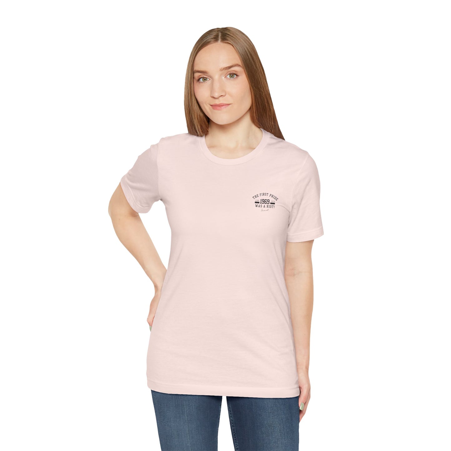 The First Pride Was A Riot *Collegial* - T-Shirt