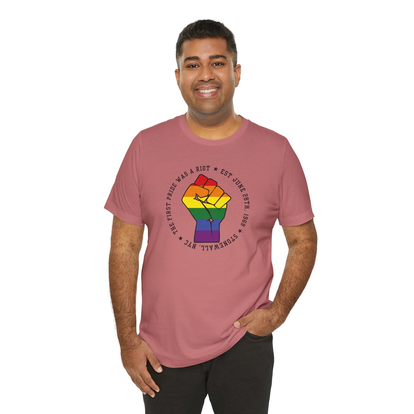 The First Pride Was A Riot *Resist* - T-Shirt